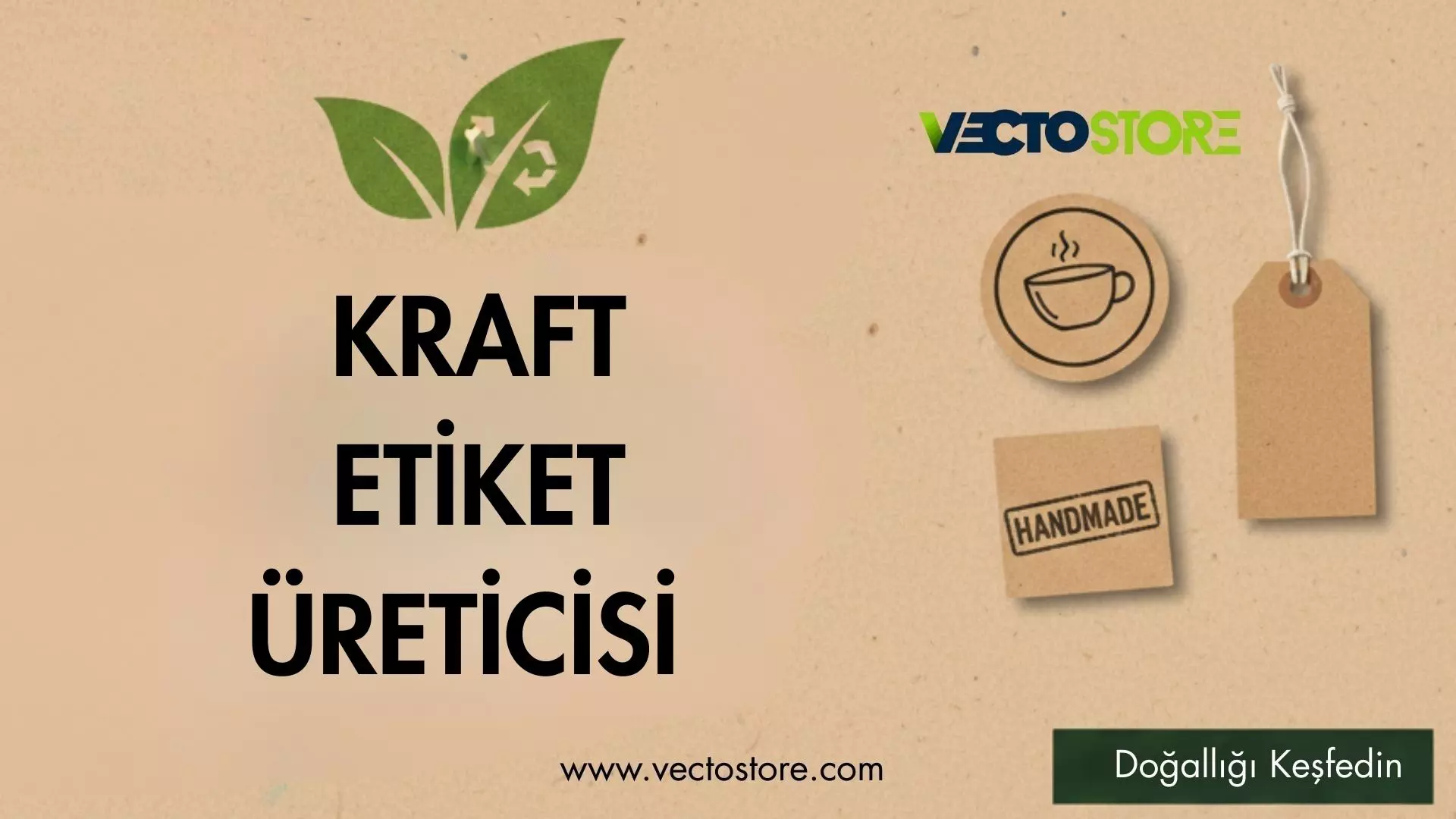 İncesu Kraft Etiket 